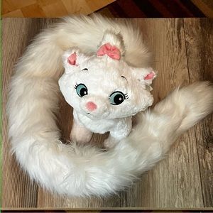Disney Parks Marie Aristocat with 46” tail in EUC and clean condition
